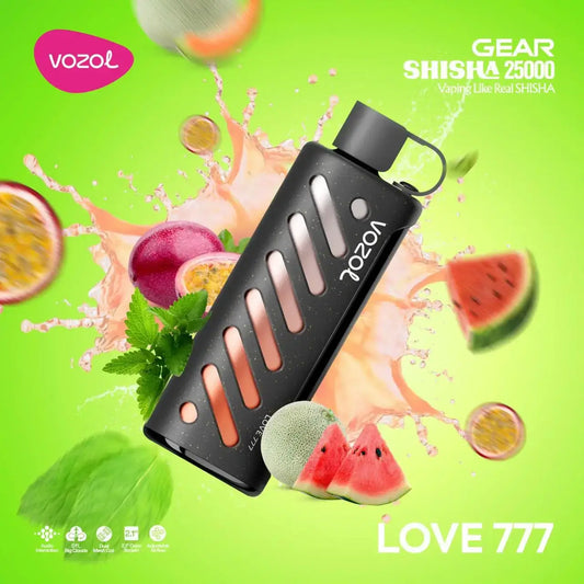 Vozol Gear Shisha 25000 Love 777