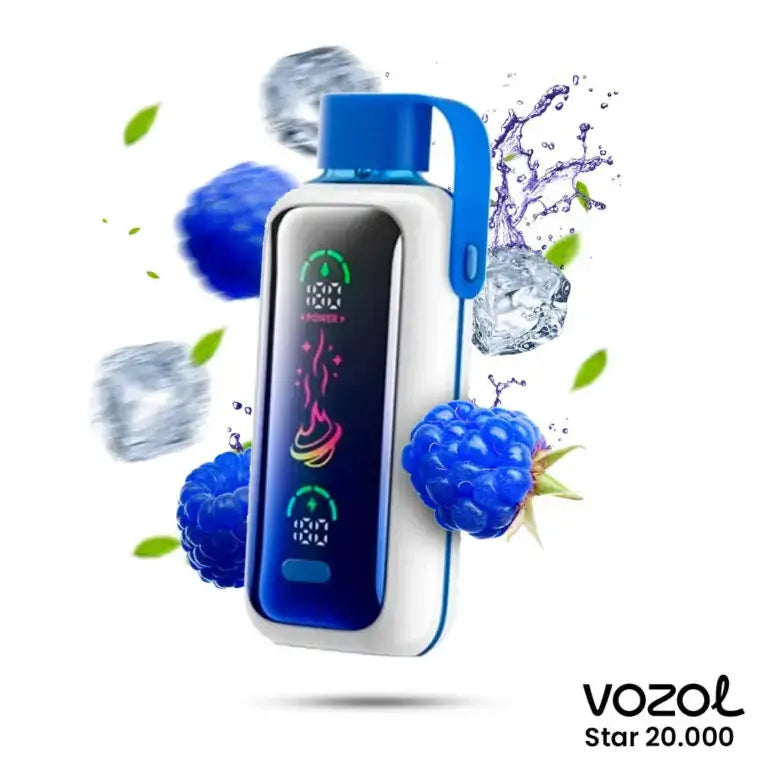 Vozol Star 20000 Blue Razz İce