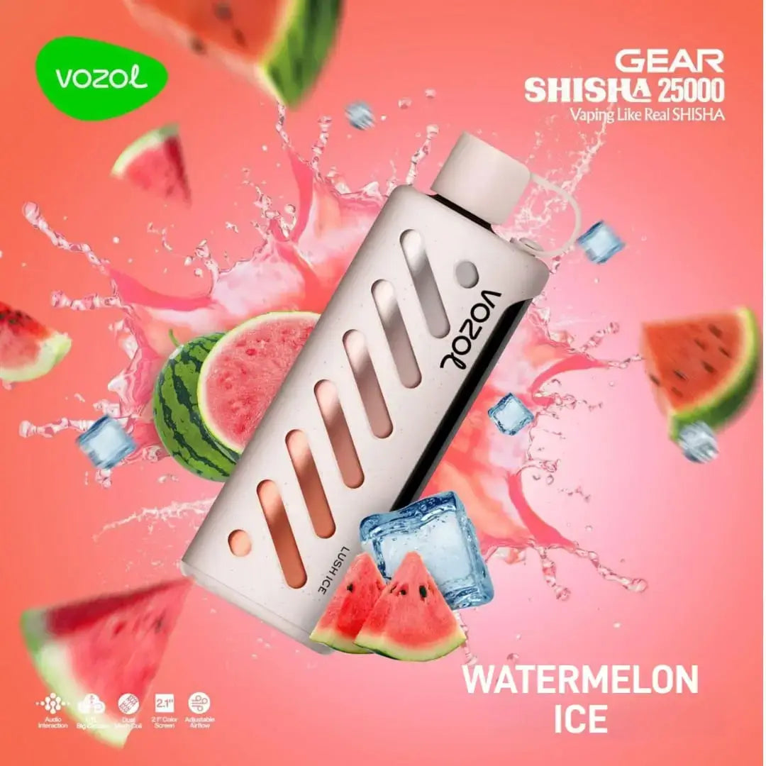 Vozol Gear Shisha 25000 Watermelon ice